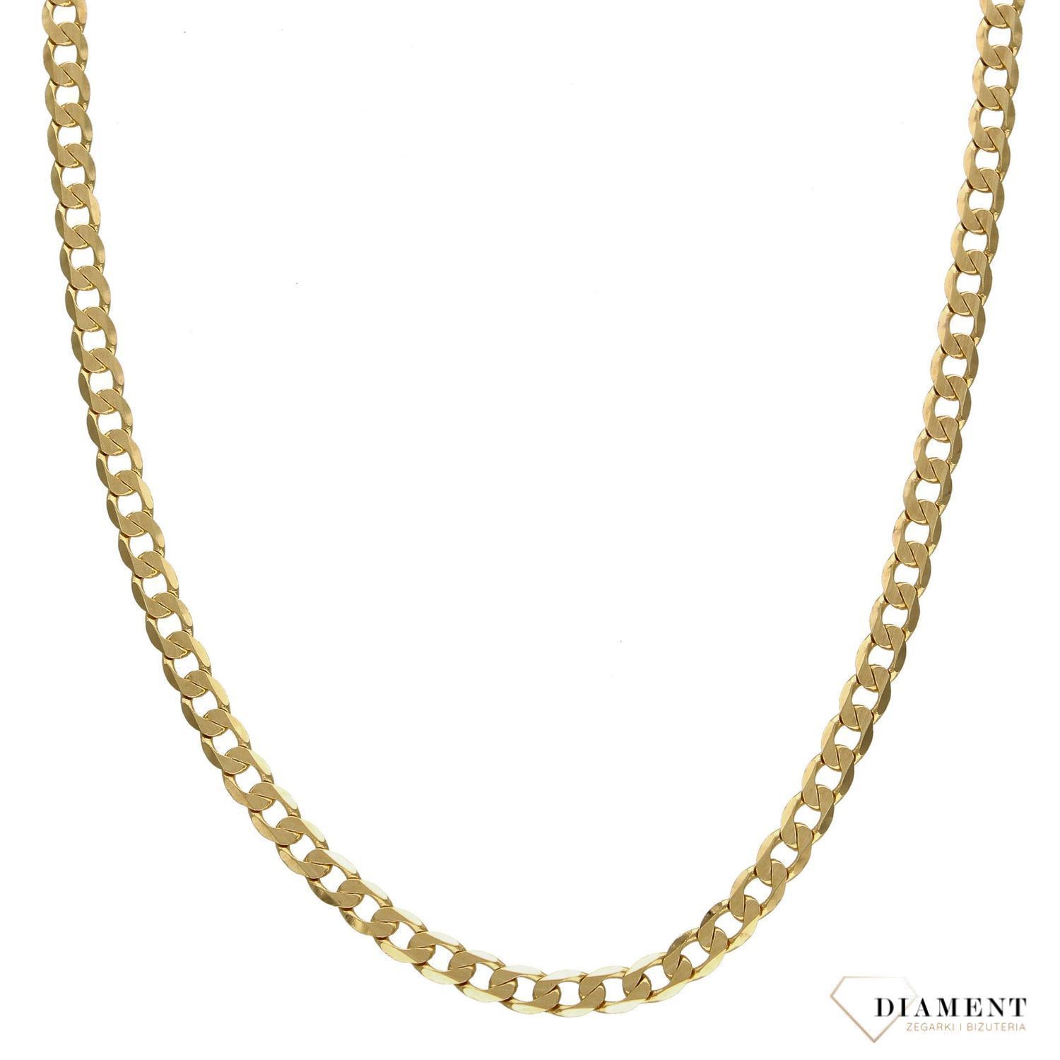 Złoty łańcuszek 333 pancerka 3,5 mm DIA-LAN-1464-333 3,5mm.jpg